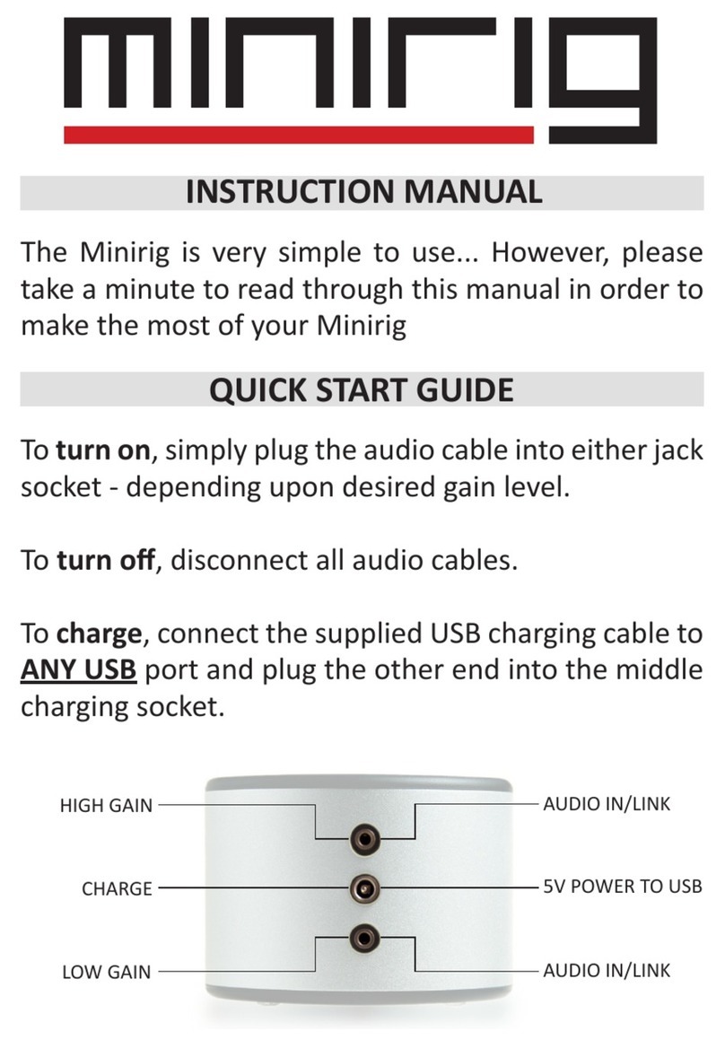 Pasce Minirig instruction manual
