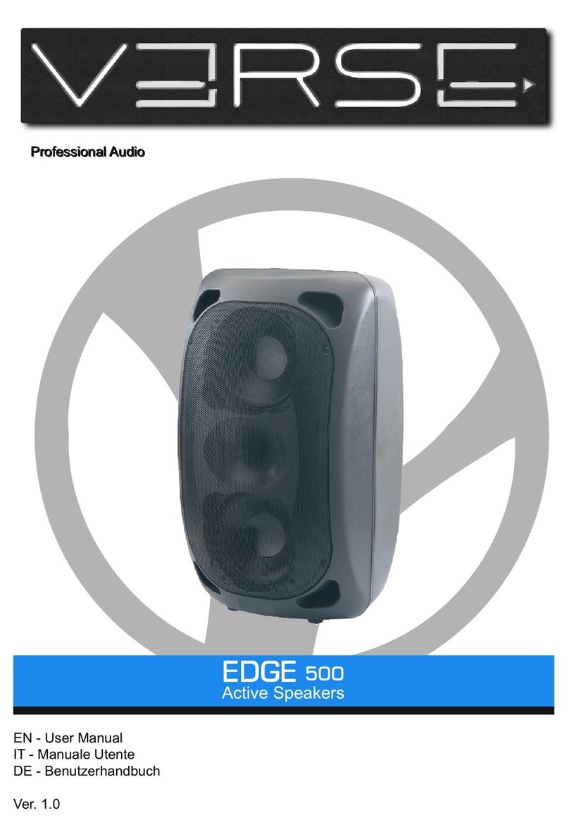 VERSE EDGE 500 user manual