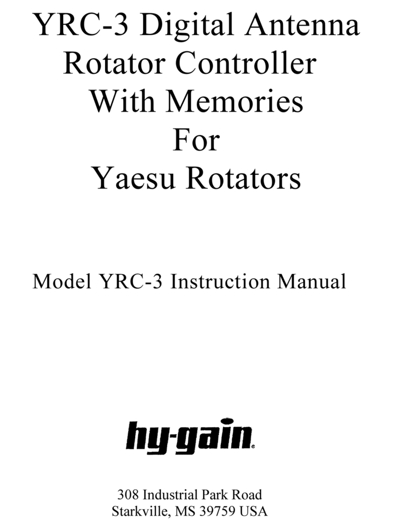 Hy-Gain YRC-3 instruction manual