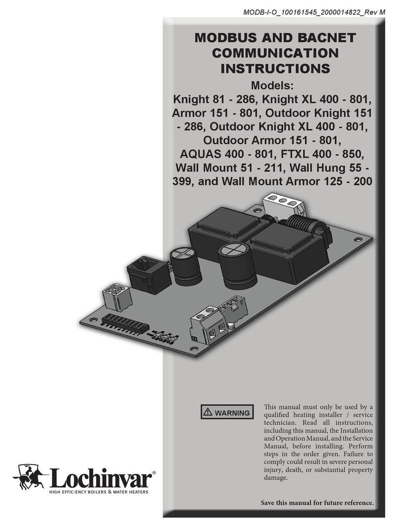 Lochinvar Knight 81 User manual
