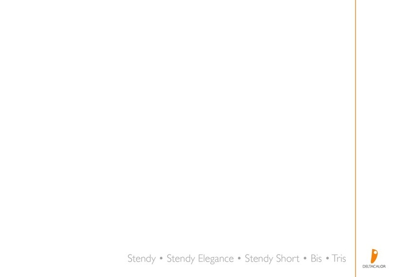 DELTACALOR Stendy Elegance User manual