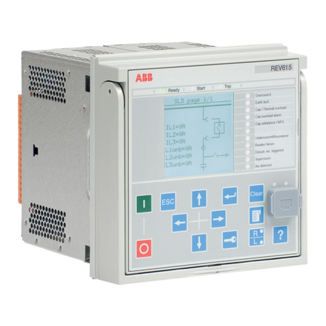 ABB RELION REV615 User manual