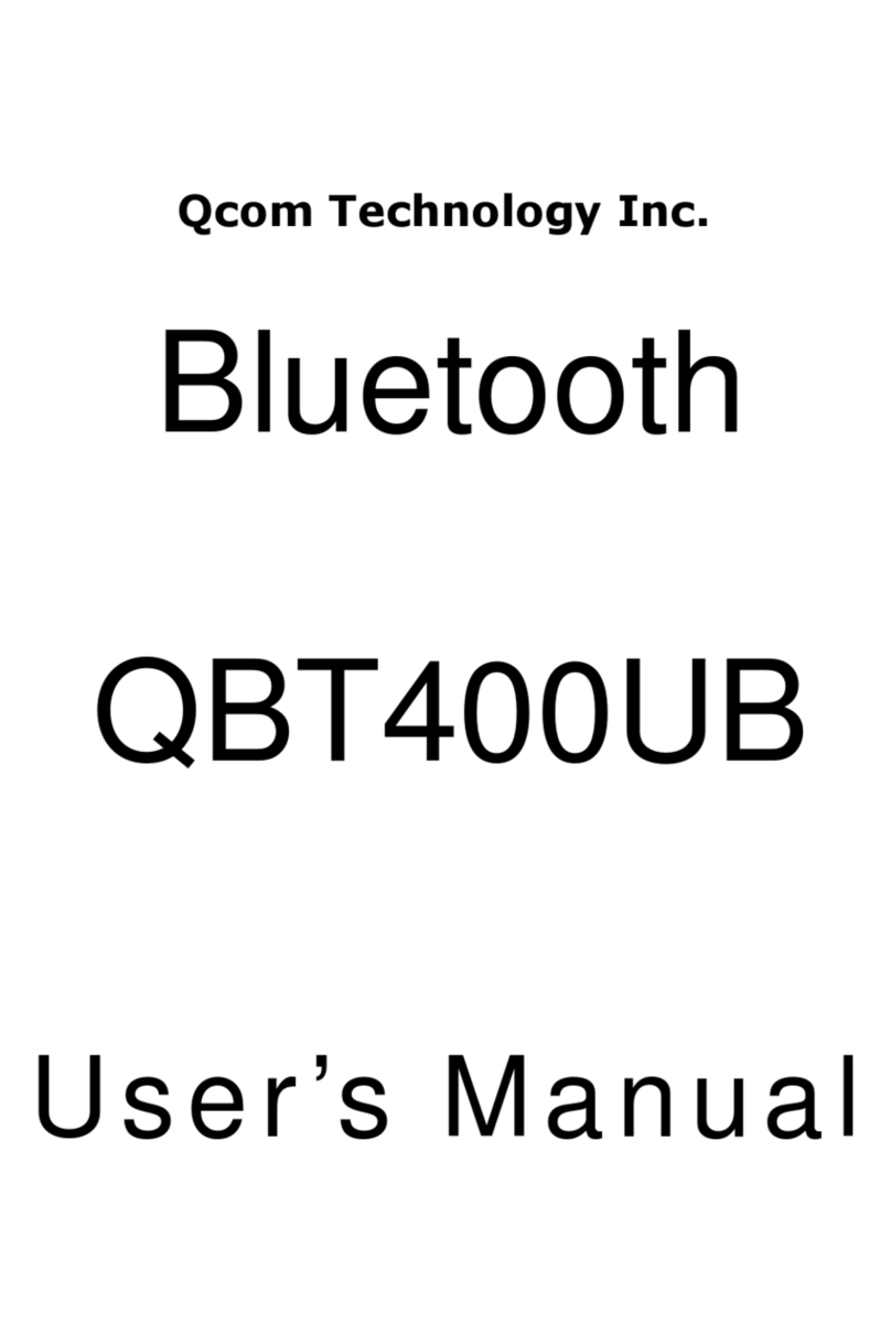 Qcom QBT400UB user manual