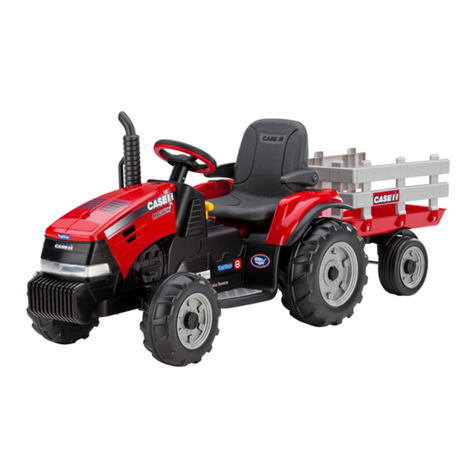 Peg-Perego Case IH Magnum Tractor Installation instructions