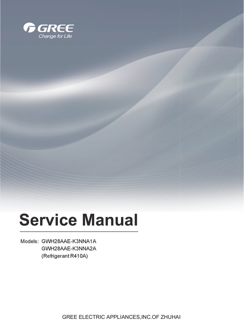 Gree GWH28AAE-K3NNA1A User manual