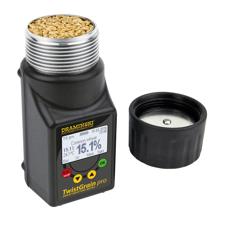 Draminski Twist Grain pro instruction manual