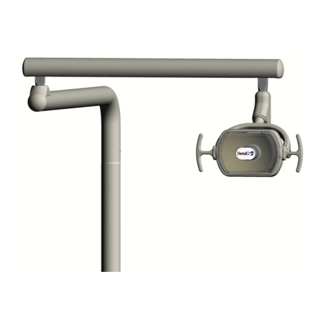 DentalEZ aXcs Operatory Light Installation, Operation and Care Manual