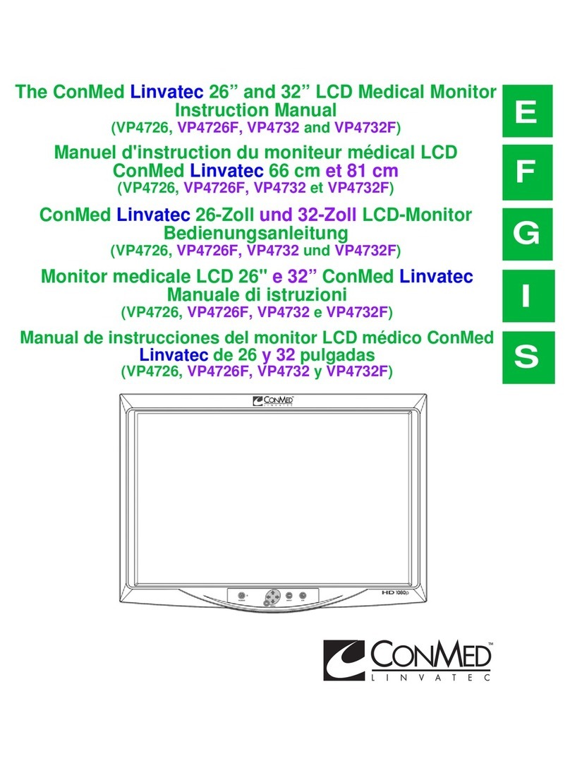 ConMed Linvatec VP4726F User manual