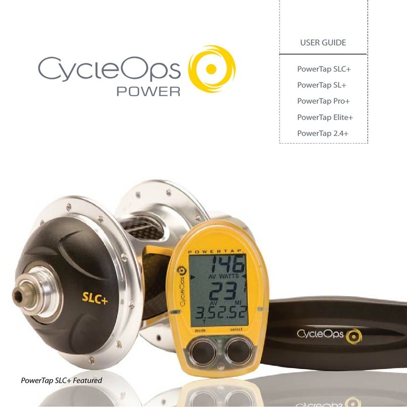 CycleOps PowerTap SLC+ User manual