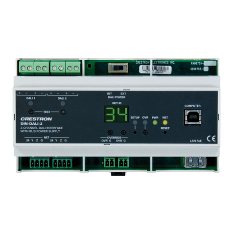 Crestron DIN-DALI-2 Programming guide