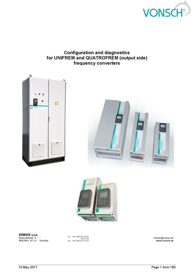 Vonsch Unifrem Series Configuration and Diagnostics