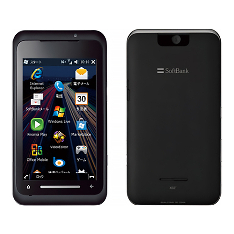 SoftBank X02T User manual