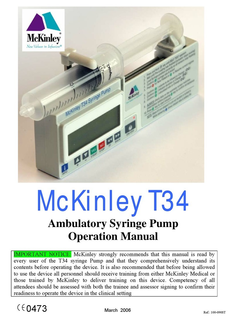 McKINLEY T34 Operation manual