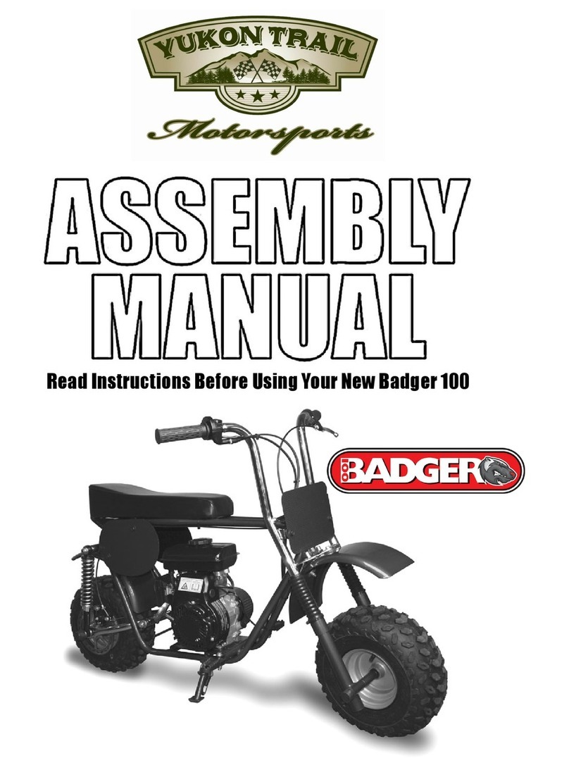 Yukon Trail Badger 100 User manual