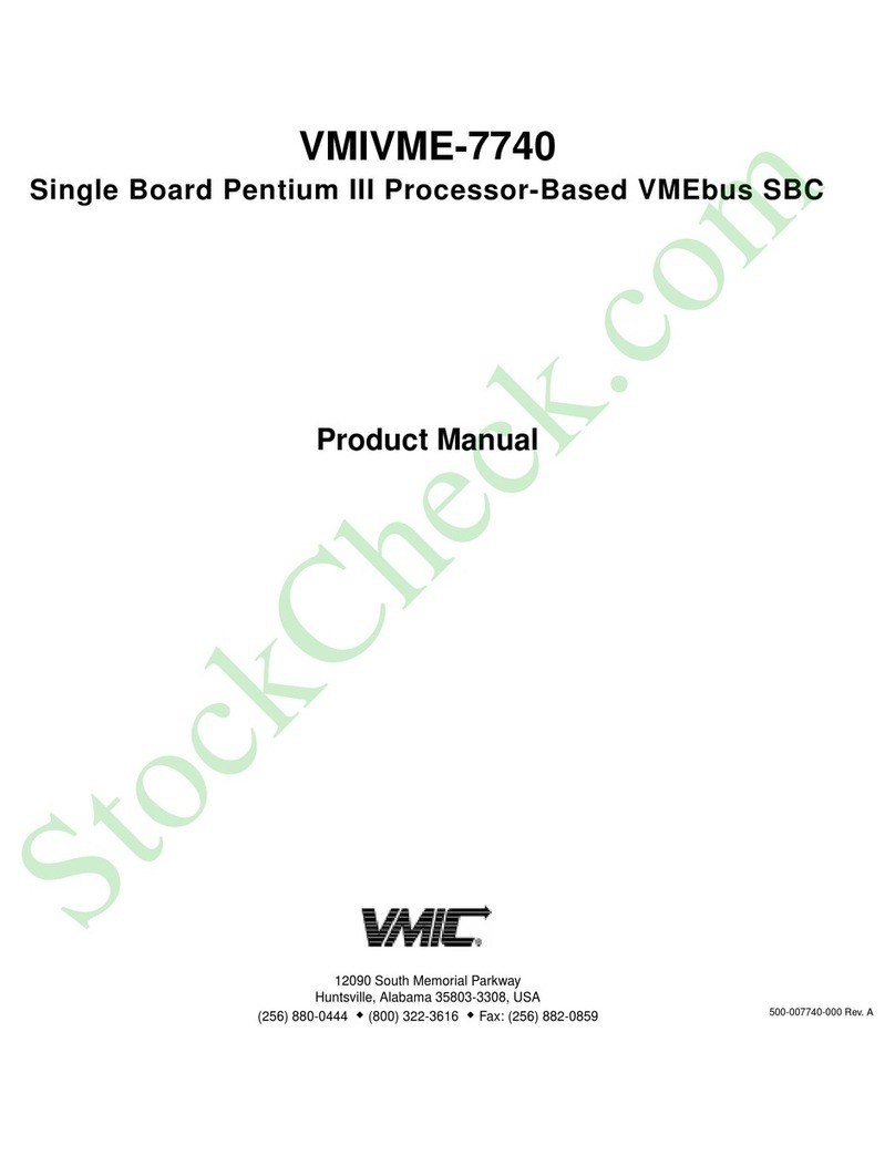 VMIC VMIVME-7740 product manual