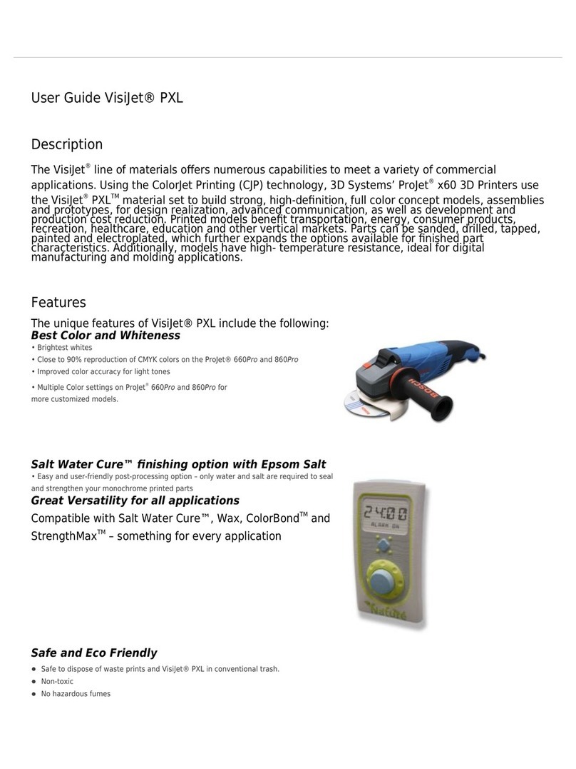 3D Systems VisiJet PXL user guide