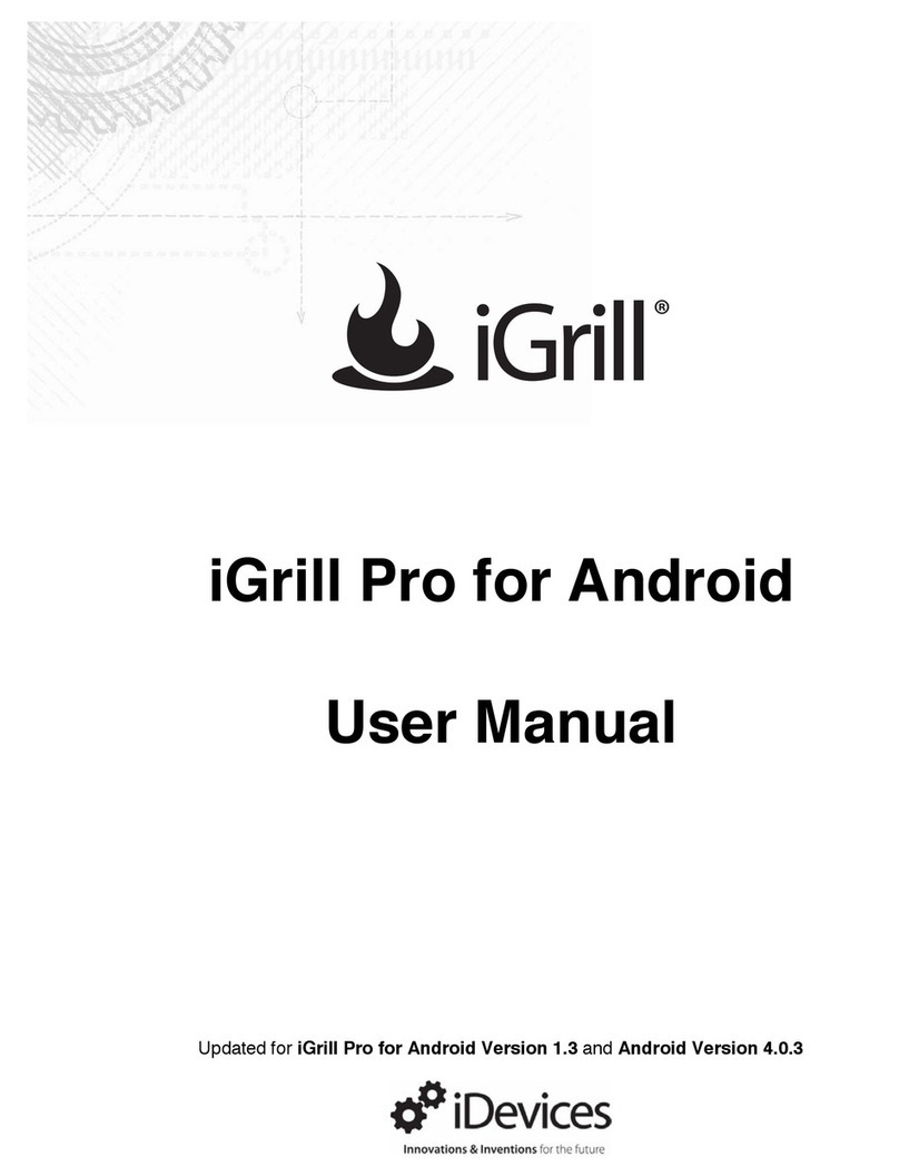 iDevices iGrill Pro user manual