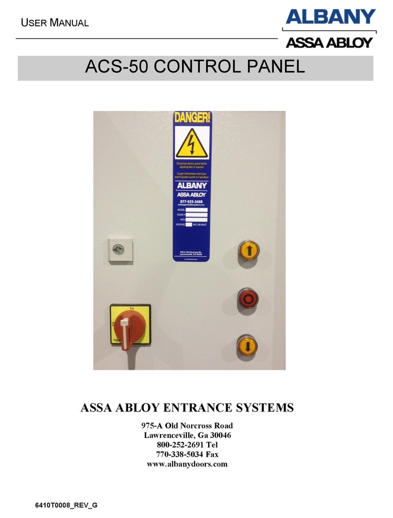 Albany ACS-50 user manual