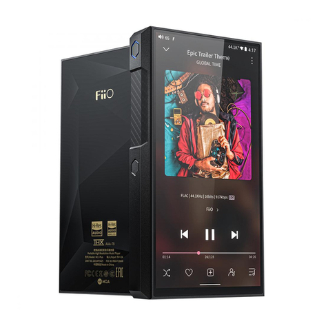 Fiio M11 user manual