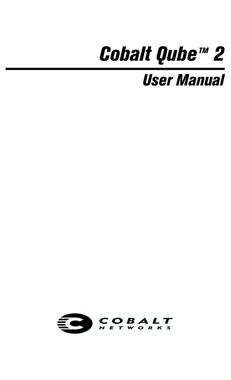 Cobalt Digital Inc Cobalt Qube 2 User manual