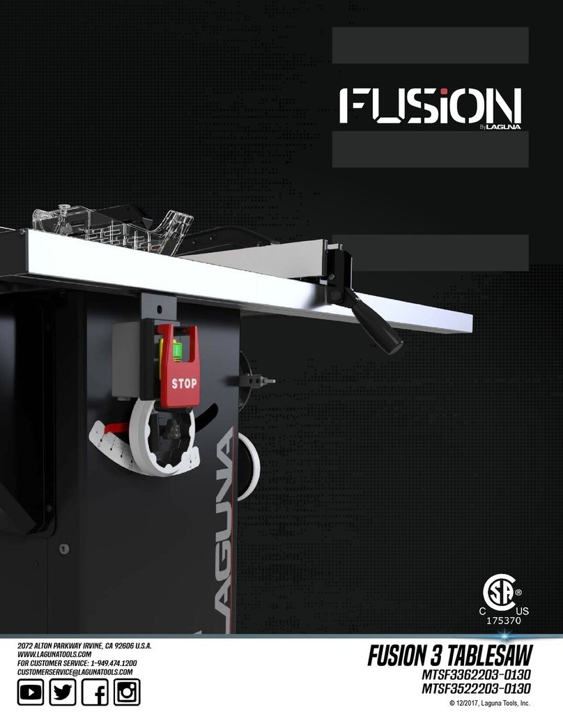 Laguna Tools Fusion 3 User manual Laguna Tools Fusion 3 User manual