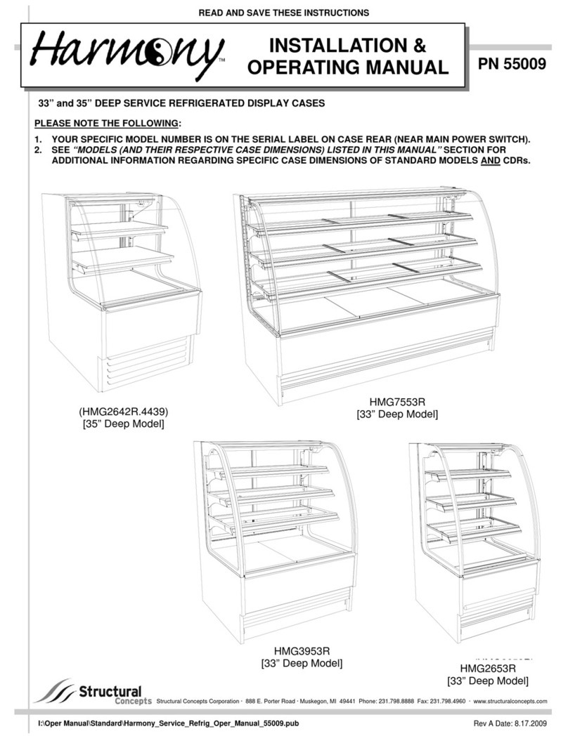 Structural Concepts Harmony HMG2642R.4439 Installation instructions