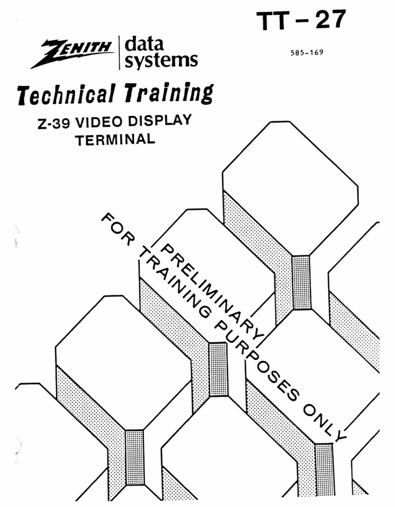 Zenith Data Systems Z-39 Technical training