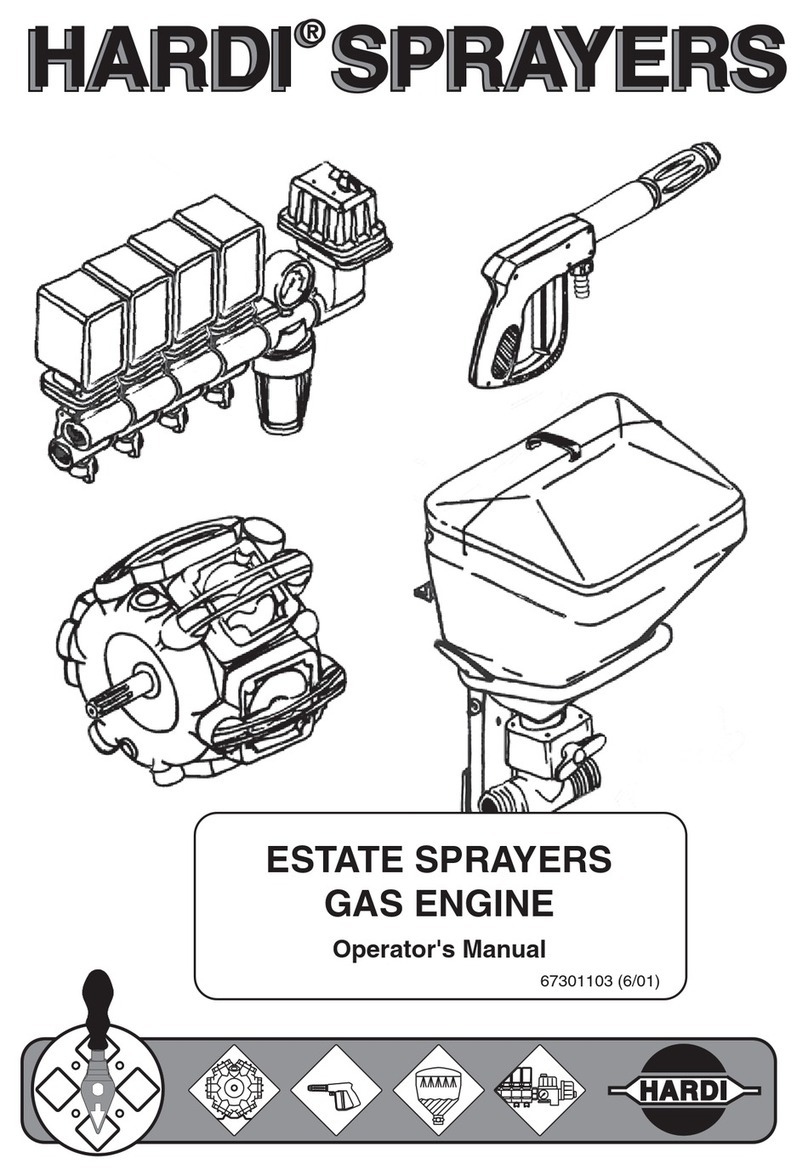 Hardi ES 50 User manual