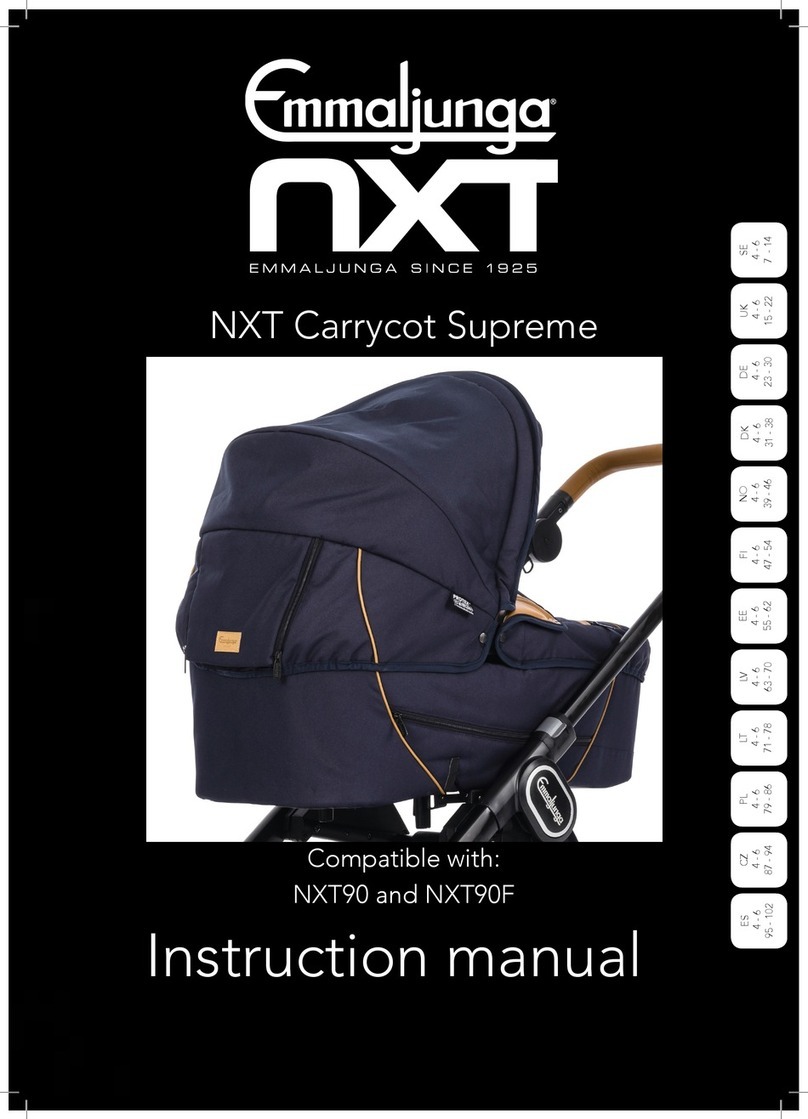 Emmaljunga NXT Carrycot Supreme instruction manual