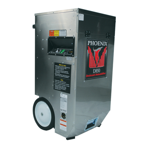 thermastor Phoenix D850 User manual