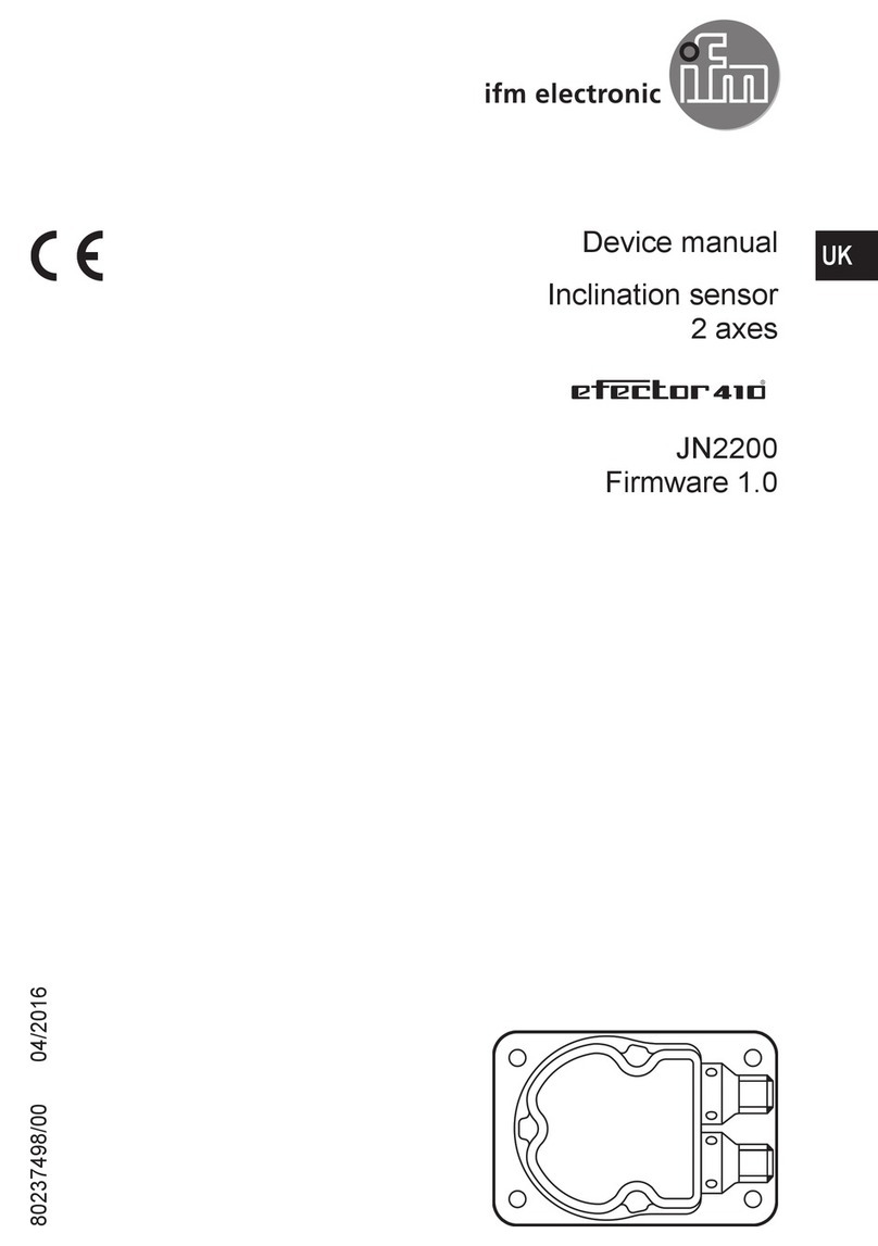 IFM Efector 410 Device manual