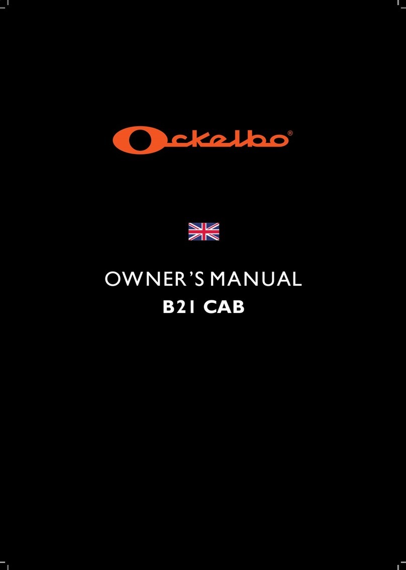 Ockelbo B21 CAB owner's manual Ockelbo B21 CAB owner's manual