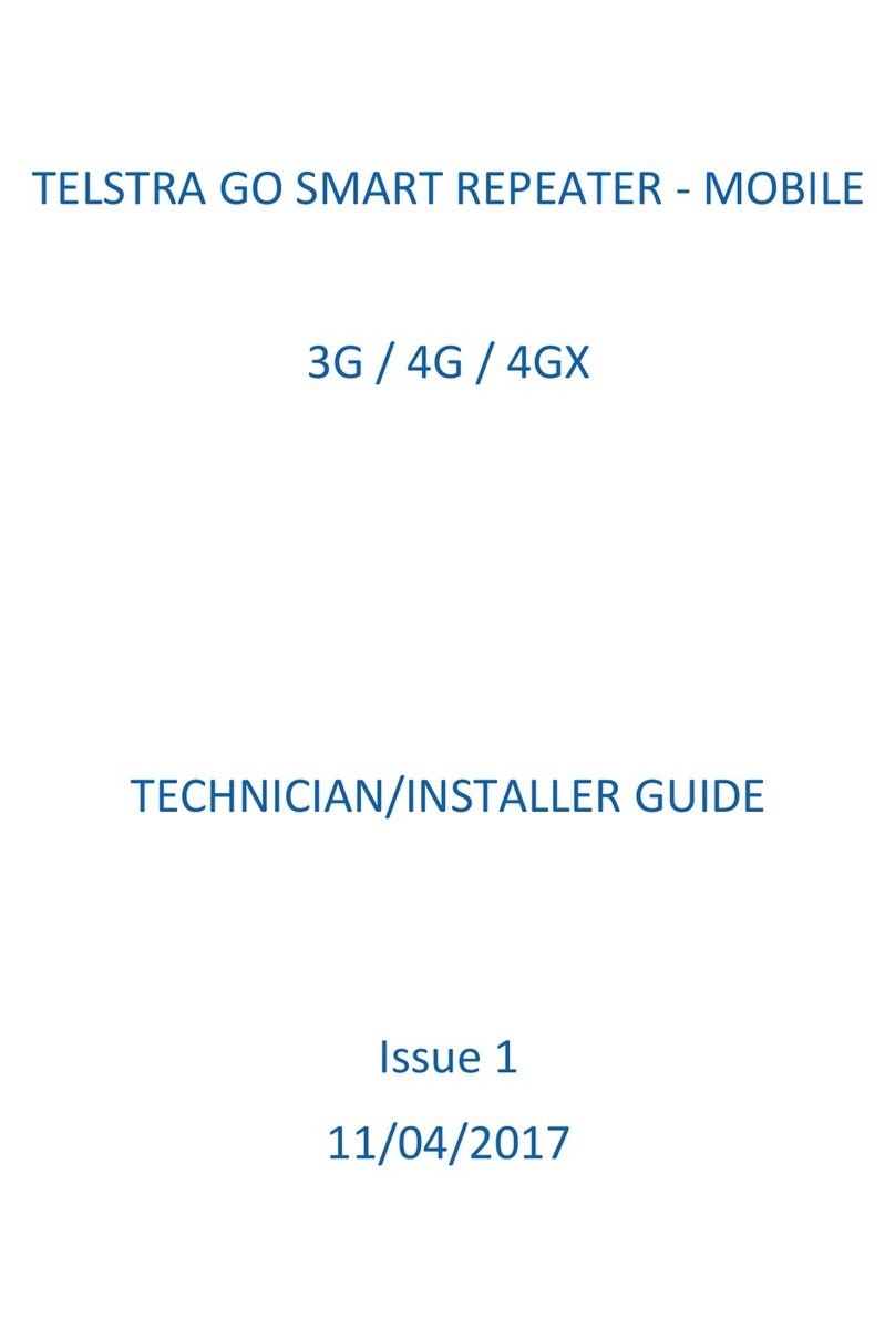 Telstra GO SMART 3G TECHNICIAN/INSTALLER GUIDE
