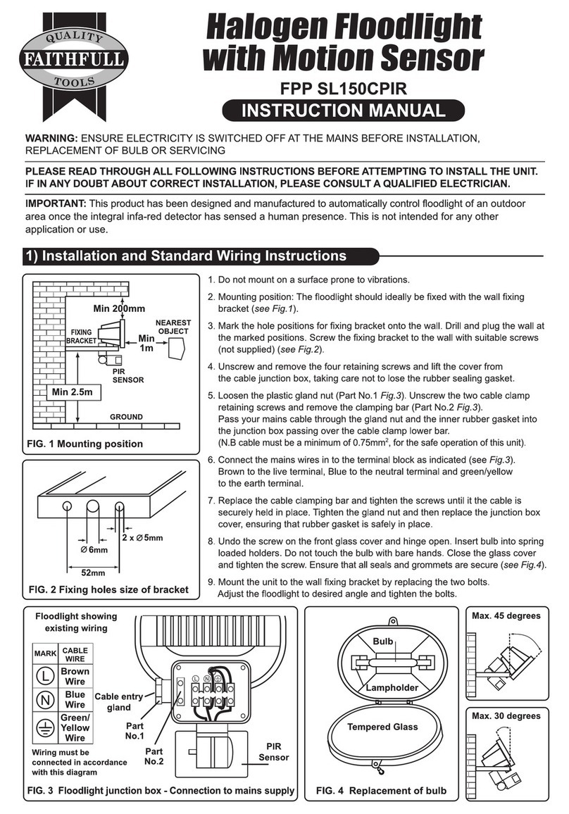 Faithfull FPP SL150CPIR instruction manual