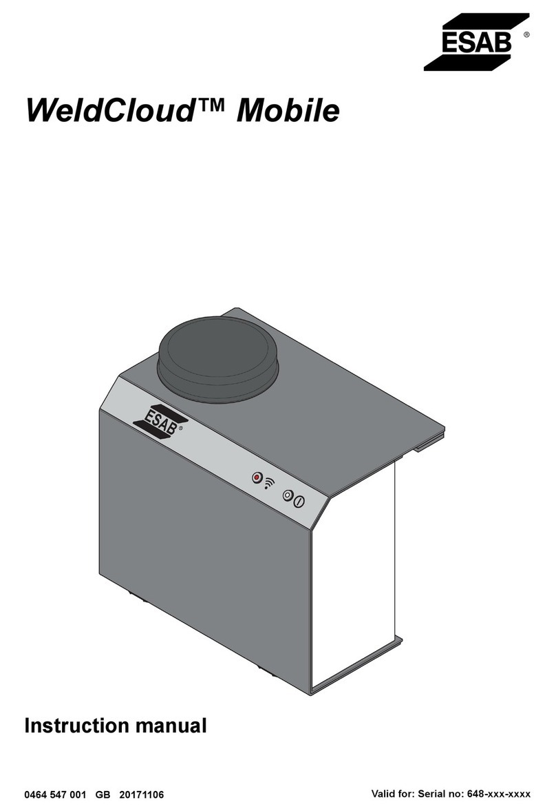 ESAB WeldCloud Mobile User manual
