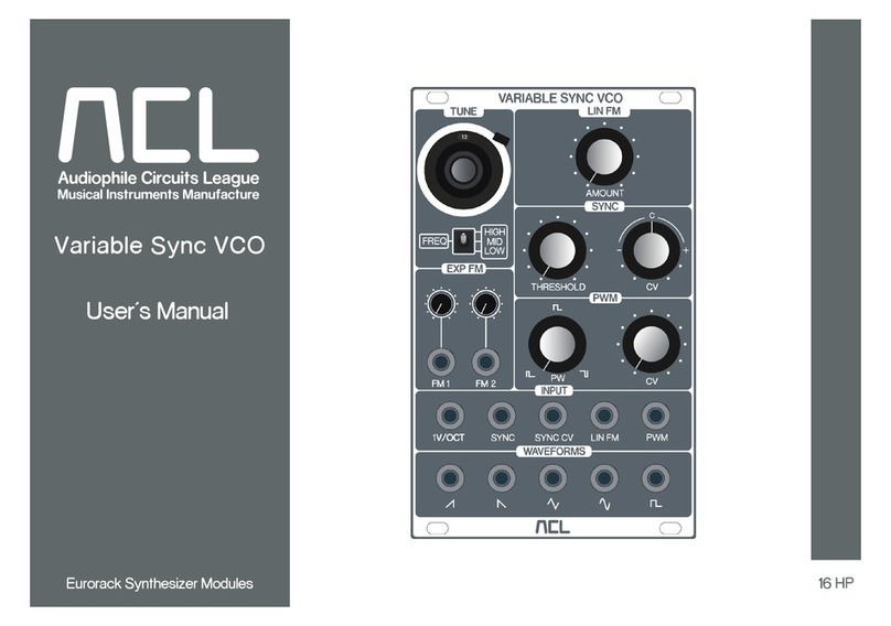 ACL Variable Sync VCO user manual