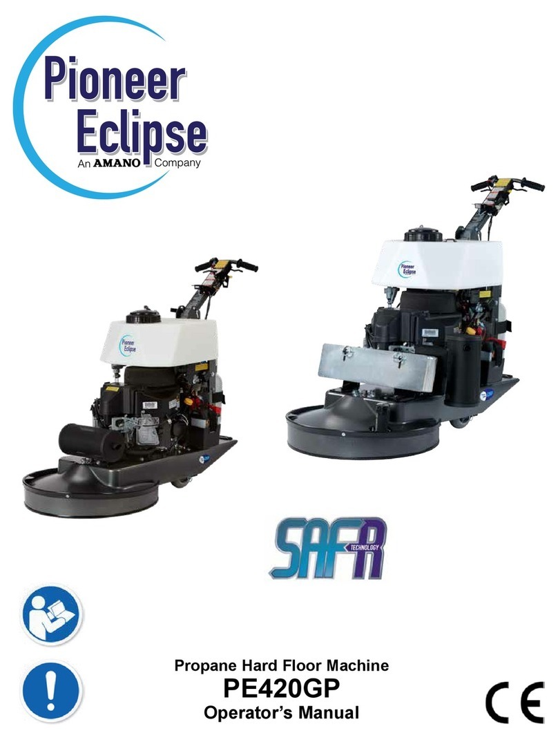 Amano Pioneer Eclipse PE420GP Series User manual