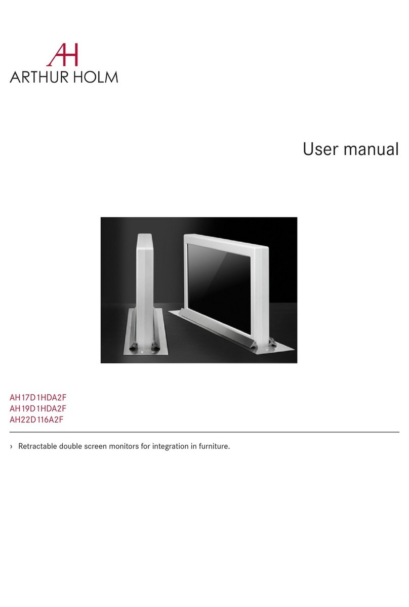 ARTHUR HOLM AH17D1HDA2F User manual