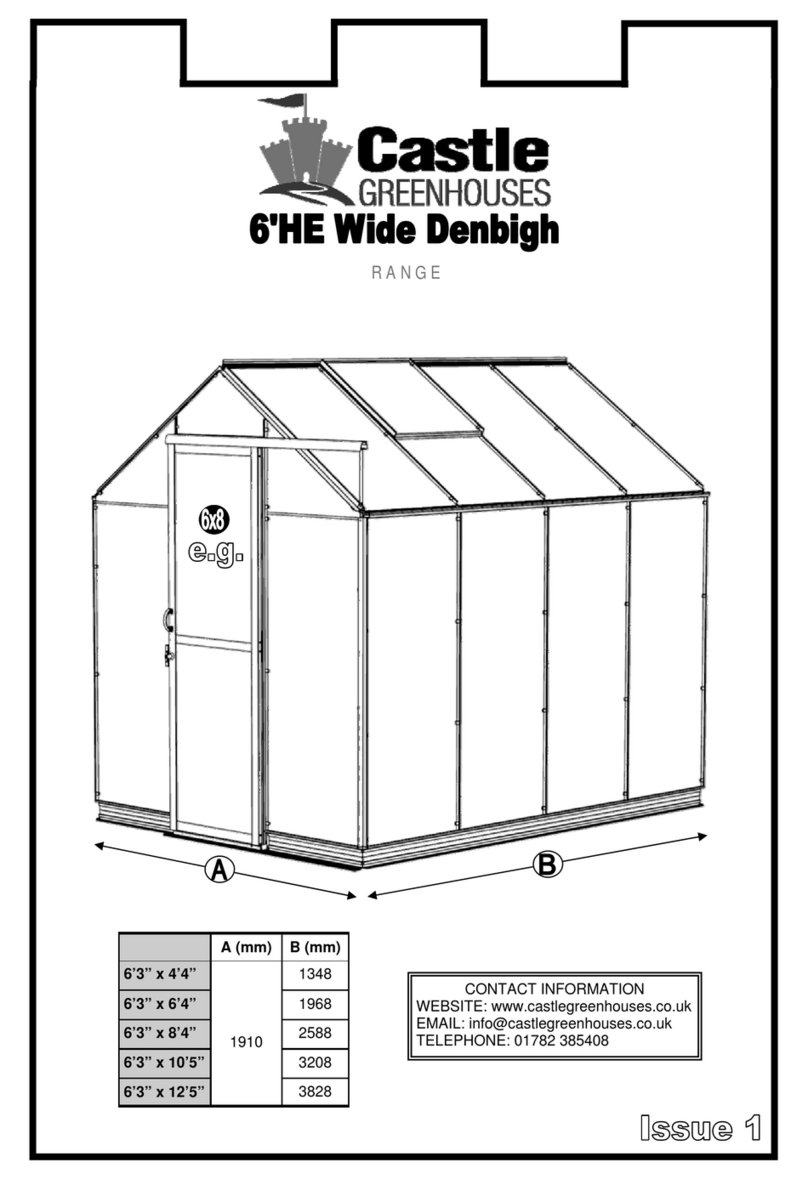 CASTLE 6'HE Wide Denbigh Series manual