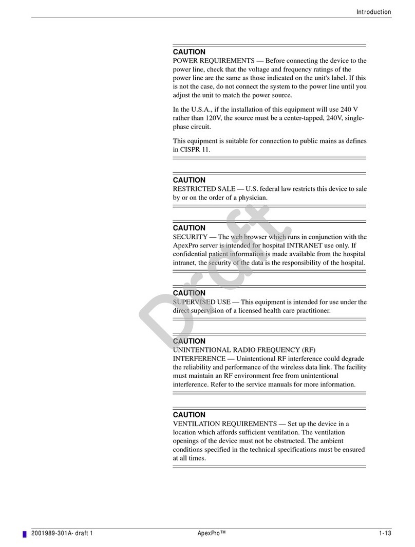 GE ApexPro manual