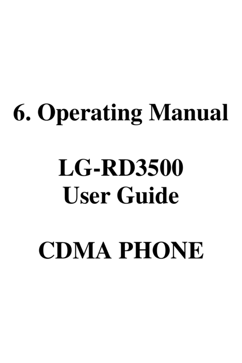 LG RD3500 User manual