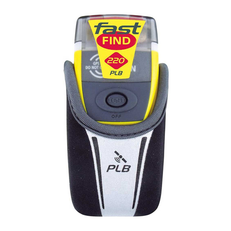 mcmurdo FAST FIND 220 PLB User manual