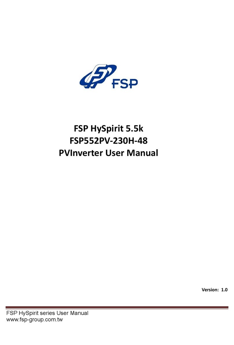 FSP Technology FSP552PV-230H-48 user manual