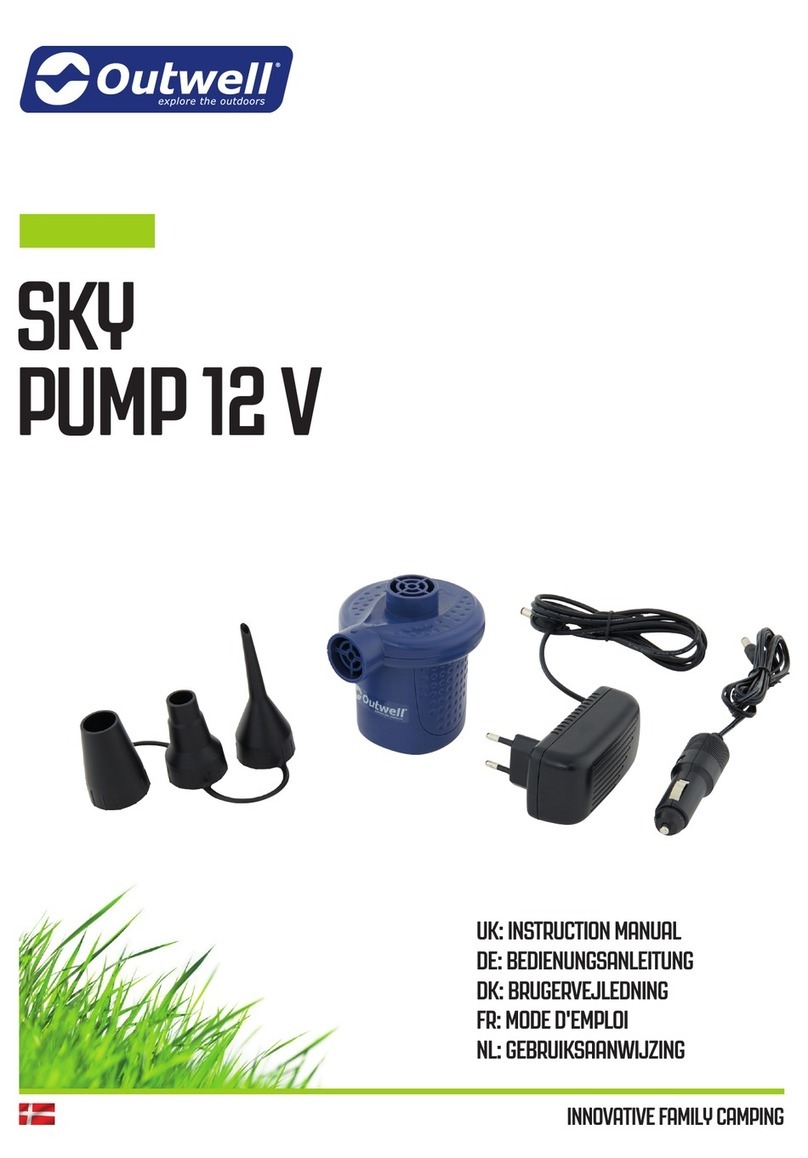 Outwell Sky instruction manual