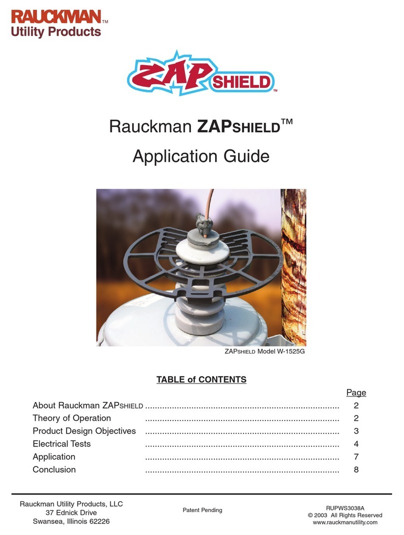 Rauckman Utility Products ZAPshield Application guide