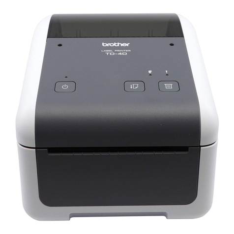 Brother TD4420DN User manual