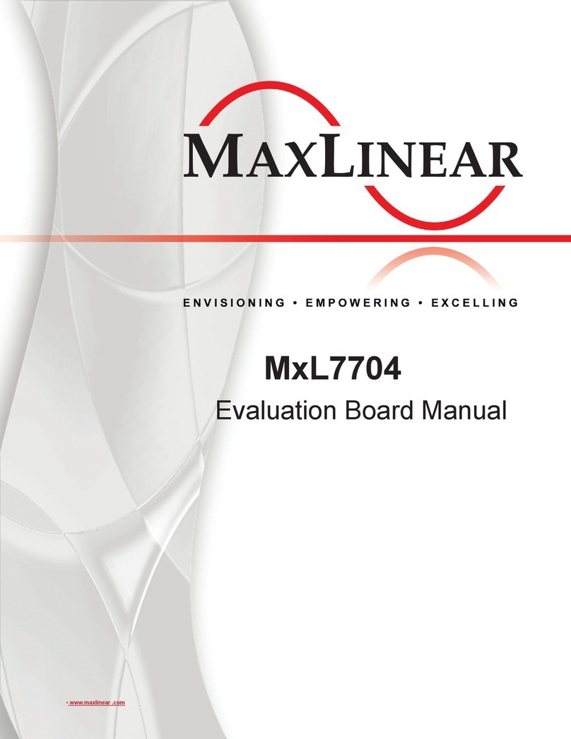 MaxLinear MxL7704 Series manual