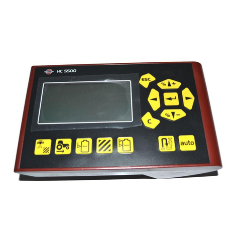 Hardi HC5500 User manual