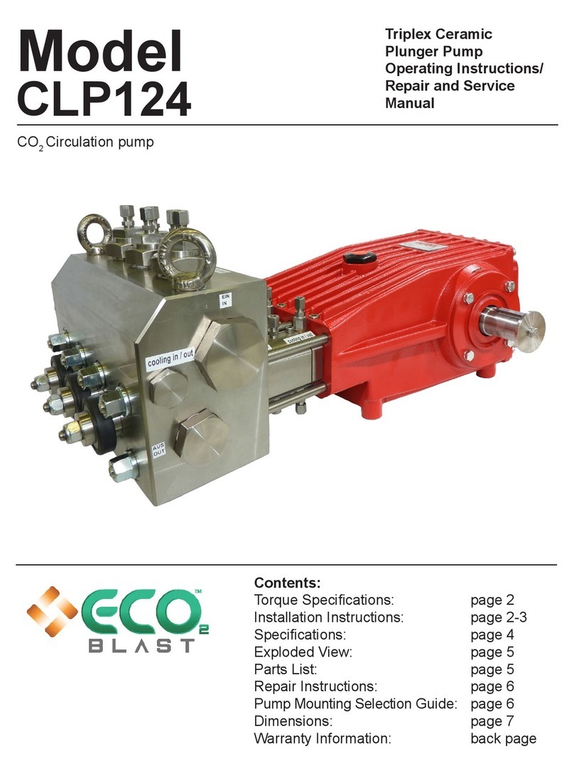 ECO2Blast CLP124 Operating instructions/ repair and service manual