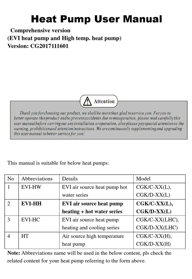 SPRSUN CGK/C-XX(L) Series User manual